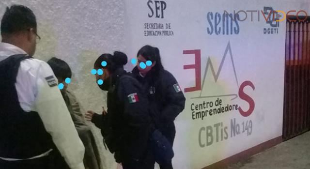 Joven corrido de su casa es rescatado por policías esta madrugada