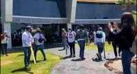 Comuneros Atacan Fiscalía General en Michoacán 