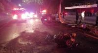 Mujer resulta lesionada tras chocar su automóvil 