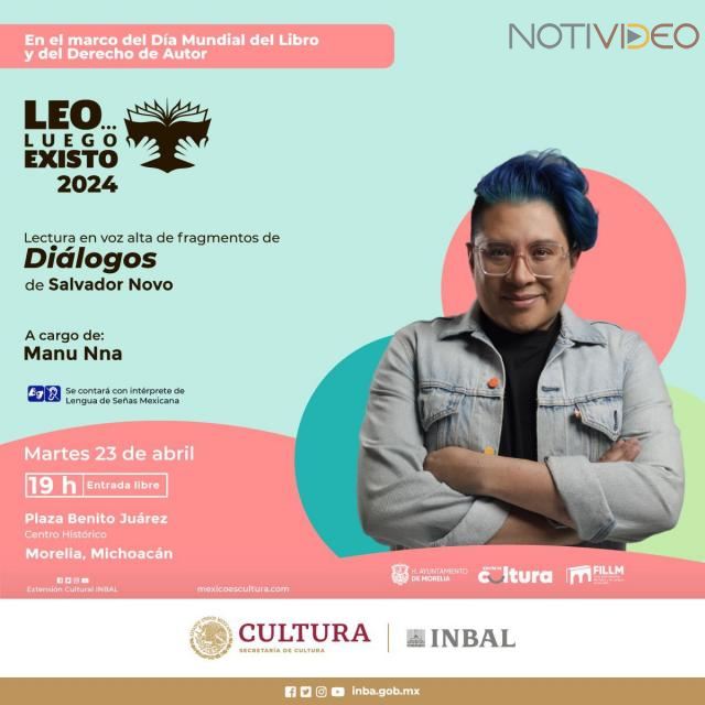 Morelia invita a celebrar el Día Mundial del Libro y Derecho de Autor