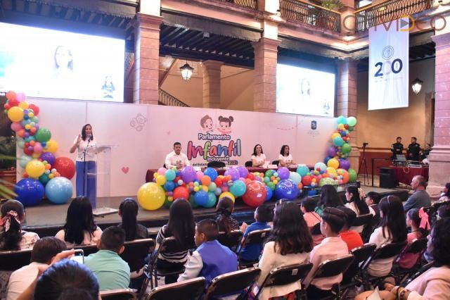 Parlamento Infantil Incluyente 2024: espacio de libertad y respeto para las niñas y niños 