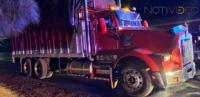En Ziracuaretiro, SSP recupera dos tractocamiones robados