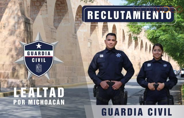 Convocatoria abierta para integrarse a la Guardia Civil: SSP