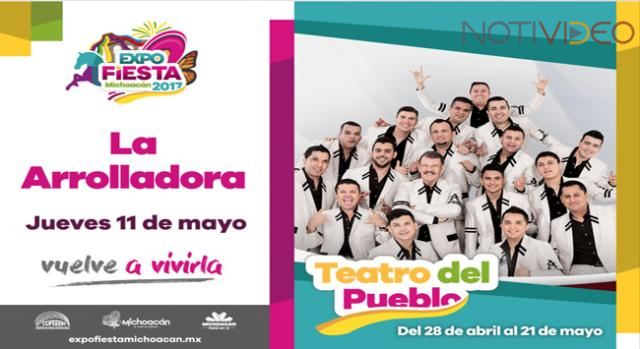 La Arrolladora, esta noche en la Expo Fiesta Michoacán