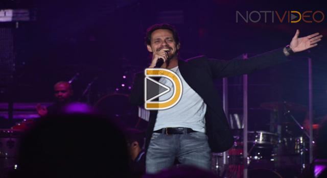 Marc Anthony complace a público de la Expo Fiesta Michoacán