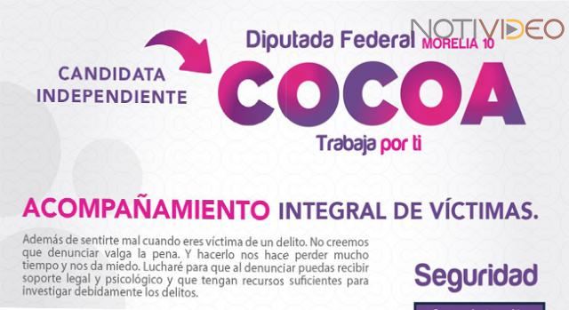 Fortalecer a los Ministerios Públicos, que sean espacios de atención a víctimas: Cocoa
