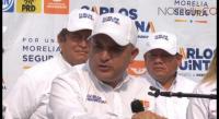 Combatir la inseguridad prioridad para Carlos Quintana