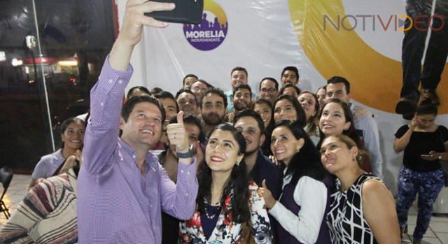 Jóvenes muestran su entusiasmo para la reelección de Alfonso Martínez  