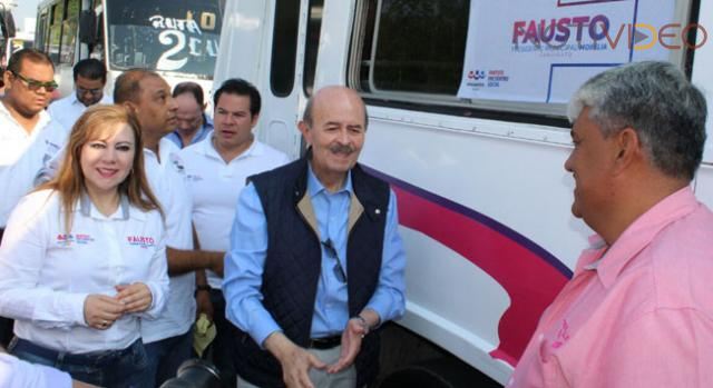 Se suma servicio de transporte público a Fausto Vallejo Figueroa: sí sabe gobernar, aseguran