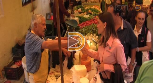 Daniela de Los Santos garantiza diálogo con comerciantes