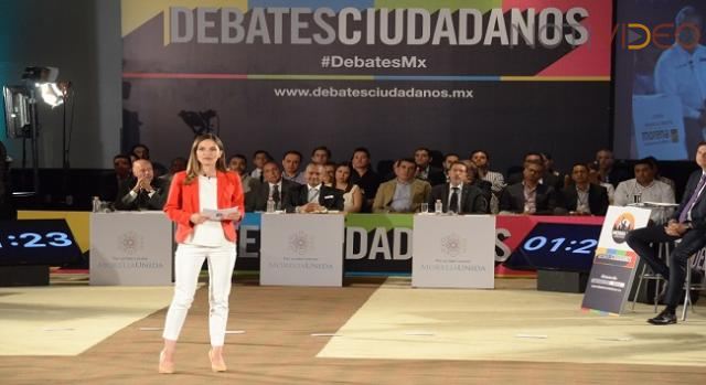 Propuestas y ataques, resultado del Debate Ciudadano 