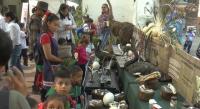 Niños disfrutan del Día Internacional de los Museos
