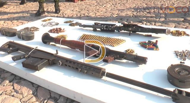 Destruye Sedena más de mil armas decomisadas en Michoacán