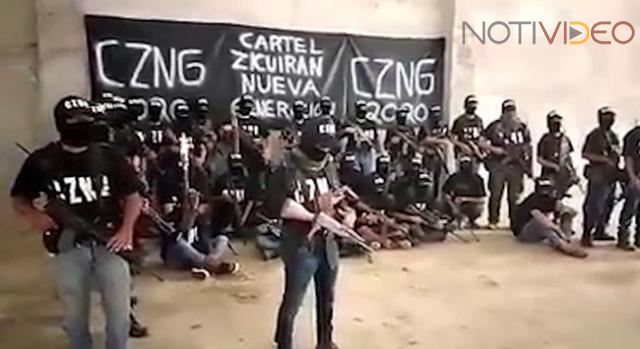 Surge nuevo cartel aliado al CJNG en Zicuirán 