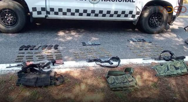 Gatilleros atacan a elementos de la Guardia Nacional