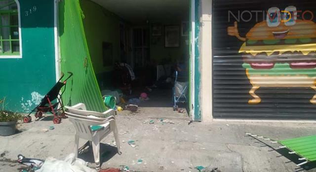 Pipa de una gasera ocasiona una explosión en una vivienda.