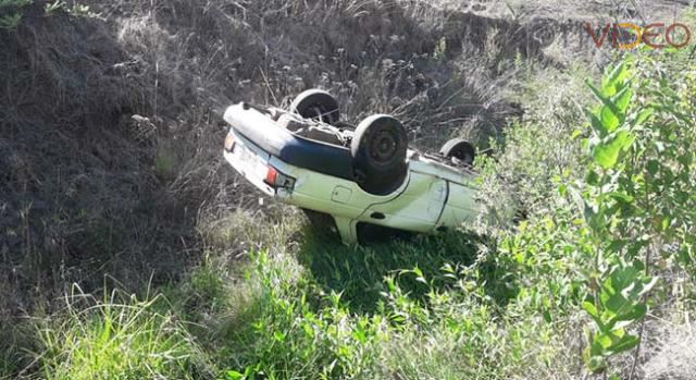 Vuelca Tsuru en la carretera a Pátzcuaro, hay un muerto