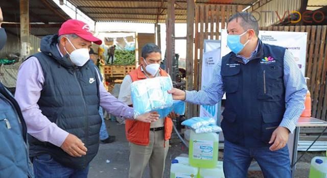Ayuda Sedesoh a 300 productores ejidales, a protegerse contra el COVID-19