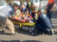 Ejecutan a balazos a un automovilista en la salida a Pátzcuaro en Morelia 