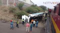 Tren embiste un tráiler en ciudad Industrial, no hay víctimas 