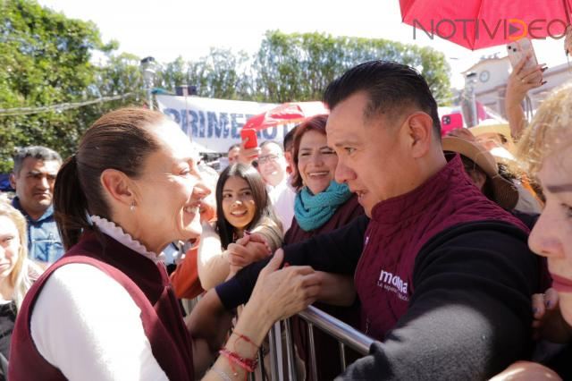 Segunda gira de Sheinbaum en Michoacán reafirma que es la mejor aliada del estado: Torres Piña