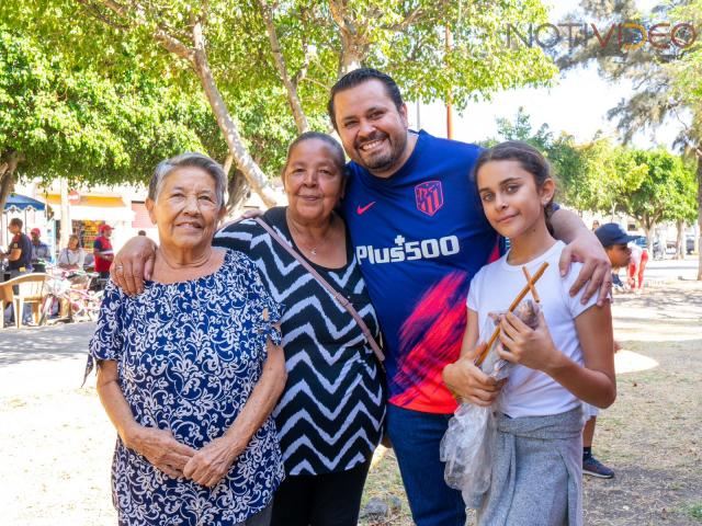 Celebra Armando Tejeda a niñas y niños de Sahuayo