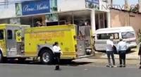 Fallece operador de la Ruta Gris al chocar en su unidad contra un inmueble en Morelia Fallece operador de la Ruta Gris al chocar en su unidad contra un inmueble en Morelia