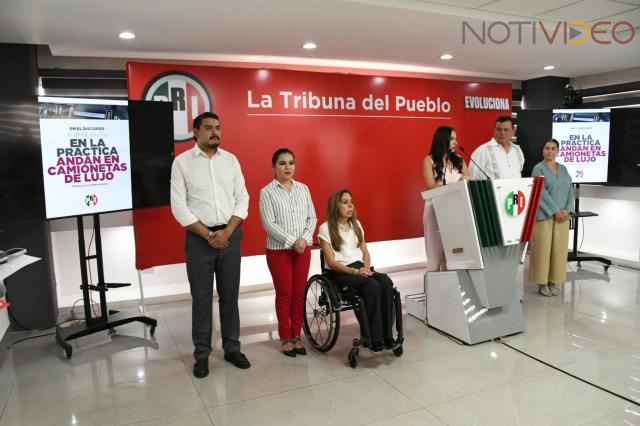 PRI exhibe la hipocresía de Morena ante su falsa austeridad