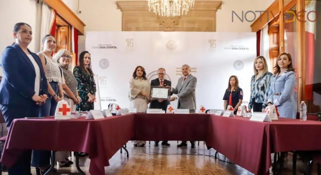 Participa Congreso del Estado en la “Colecta Nacional 2025”de la Cruz Roja