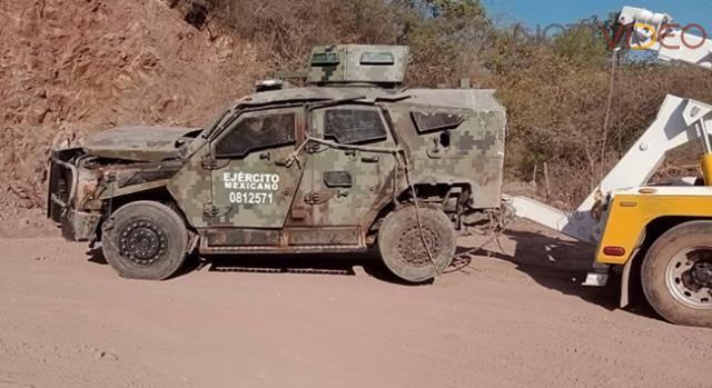 Mueren seis militares al estallarles una mina colocada por grupos delictivo 
