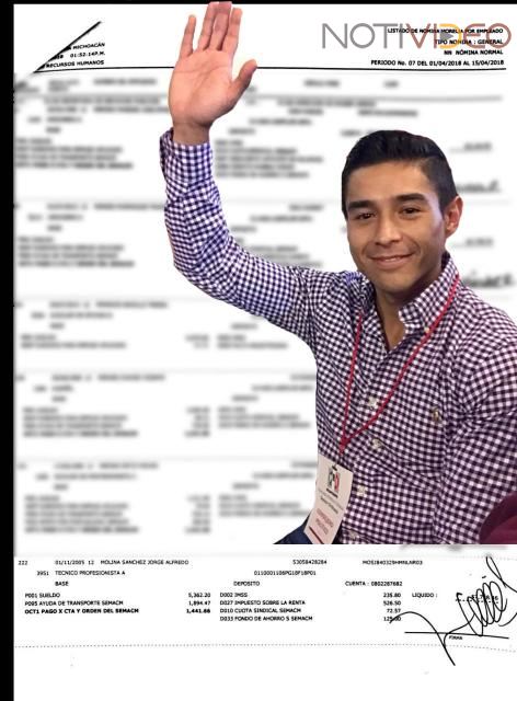 Candidato del PRI cobra sin trabajar en el Ayuntamiento de Morelia