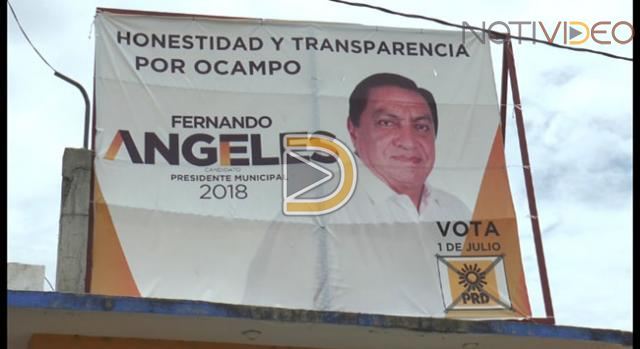 Indignación por asesinato de candidato a edil en Ocampo