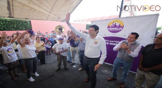 Trabajo de Alfonso Martínez, muestra de su compromiso con los morelianos, reconocen en Col.Guadalupe