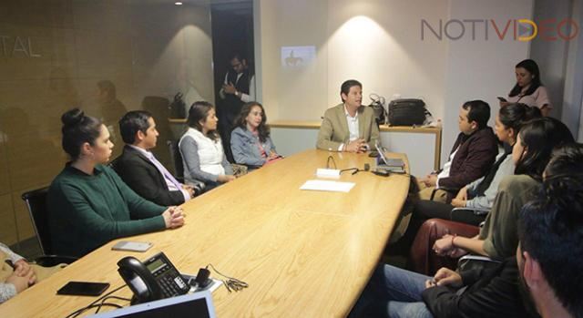 Expone Alfonso Martínez ante jóvenes empresarios de COPARMEX proyectos para Morelia