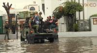 Lluvias en Morelia dejan encharcamientos