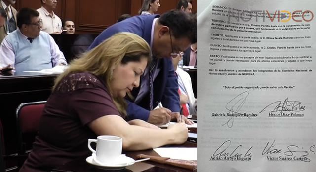 Chacaleo Exprés:  La Soberbia de Cristina Portillo le Genera su Primer Revés en Morena