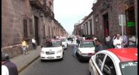 Taxistas demandan seguridad a edil de Morelia