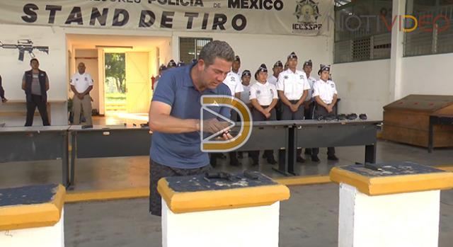 Capacitación de aspirantes a policías en Michoacán es de nivel internacional