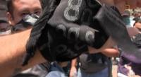 Normalistas Marchan en Morelia para Exigir Liberación de sus Compañeros