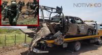 Explota mina a unidad militar en Apatzingán