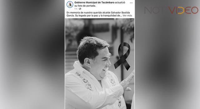 Asesinan al Presidente Municipal de Tacámbaro 