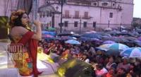 Nadia se presenta en Morelia Nadia se presenta en Morelia