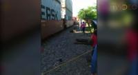 Difunden video donde se ve a una maestra momentos antes de ser golpeada por el tren