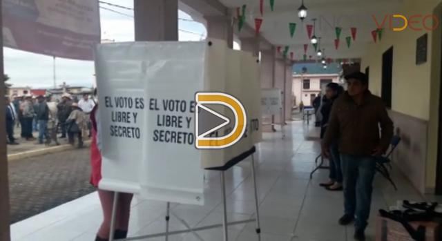 Tensión  por instalación casilla especial en Sevina