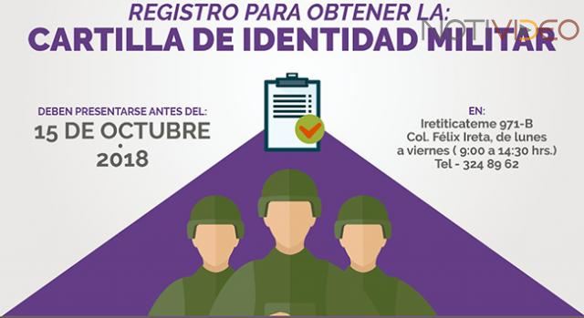 Ayuntamiento de Morelia invita a jóvenes a obtener su Cartilla Militar