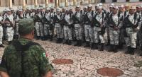 Reciben a guardias nacionales en la 21 Zona Militar 