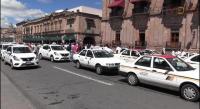 Transportistas de Michoacán en contra de Uber y verificación vehicular