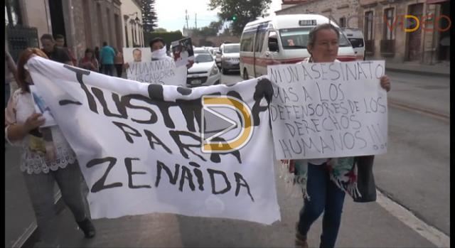 Exigen justicia para asesinato de activista social