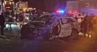 Muere tres personas calcinadas en un accidente automovilístico 