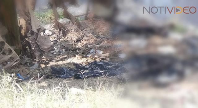 Hallan a persona calcinada en una huerta de Ziracuaretiro 